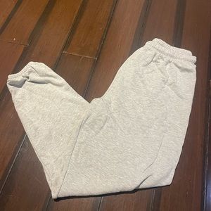light grey arie offline sweatpants